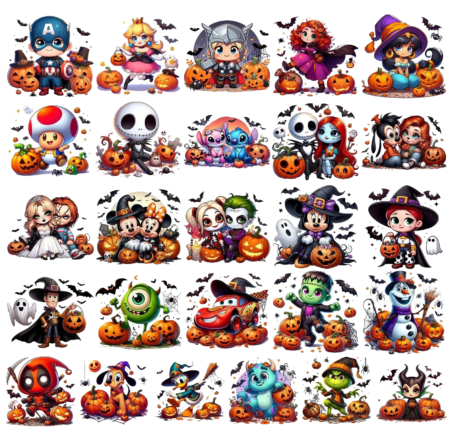 Halloween Cartoon - serie 2